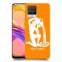 דלי כיסוי מגן קשיח בעיצוב אישי עם השם שלך ל Realme 8 Pro יחידה אחת סקרין מובייל