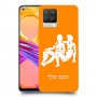 תאומים כיסוי מגן קשיח בעיצוב אישי עם השם שלך ל Realme 8 Pro יחידה אחת סקרין מובייל