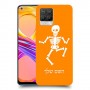 שלד כיסוי מגן קשיח בעיצוב אישי עם השם שלך ל Realme 8 Pro יחידה אחת סקרין מובייל