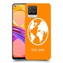 עולם כיסוי מגן קשיח בעיצוב אישי עם השם שלך ל Realme 8 Pro יחידה אחת סקרין מובייל