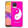 סמל יינג יאנג - סין כיסוי מגן קשיח בעיצוב אישי עם השם שלך ל Realme 8 Pro יחידה אחת סקרין מובייל