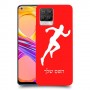 רץ כיסוי מגן קשיח בעיצוב אישי עם השם שלך ל Realme 8 Pro יחידה אחת סקרין מובייל