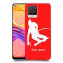 סקִי כיסוי מגן קשיח בעיצוב אישי עם השם שלך ל Realme 8 Pro יחידה אחת סקרין מובייל