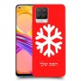שלג כיסוי מגן קשיח בעיצוב אישי עם השם שלך ל Realme 8 Pro יחידה אחת סקרין מובייל
