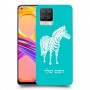 זברה כיסוי מגן קשיח בעיצוב אישי עם השם שלך ל Realme 8 Pro יחידה אחת סקרין מובייל