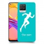 רץ כיסוי מגן קשיח בעיצוב אישי עם השם שלך ל Realme 8 Pro יחידה אחת סקרין מובייל