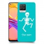 שלד כיסוי מגן קשיח בעיצוב אישי עם השם שלך ל Realme 8 Pro יחידה אחת סקרין מובייל
