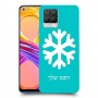 שלג כיסוי מגן קשיח בעיצוב אישי עם השם שלך ל Realme 8 Pro יחידה אחת סקרין מובייל