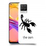 עקרב כיסוי מגן קשיח בעיצוב אישי עם השם שלך ל Realme 8 Pro יחידה אחת סקרין מובייל