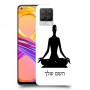 יוגה כיסוי מגן קשיח בעיצוב אישי עם השם שלך ל Realme 8 Pro יחידה אחת סקרין מובייל