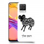 טלה כיסוי מגן קשיח בעיצוב אישי עם השם שלך ל Realme 8 Pro יחידה אחת סקרין מובייל