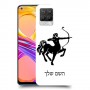 קשת כיסוי מגן קשיח בעיצוב אישי עם השם שלך ל Realme 8 Pro יחידה אחת סקרין מובייל
