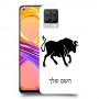 שור כיסוי מגן קשיח בעיצוב אישי עם השם שלך ל Realme 8 Pro יחידה אחת סקרין מובייל