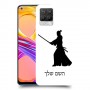 סמוראי כיסוי מגן קשיח בעיצוב אישי עם השם שלך ל Realme 8 Pro יחידה אחת סקרין מובייל