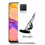 גלישת מפרש כיסוי מגן קשיח בעיצוב אישי עם השם שלך ל Realme 8 Pro יחידה אחת סקרין מובייל