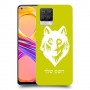 זאב כיסוי מגן קשיח בעיצוב אישי עם השם שלך ל Realme 8 Pro יחידה אחת סקרין מובייל