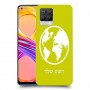 עולם כיסוי מגן קשיח בעיצוב אישי עם השם שלך ל Realme 8 Pro יחידה אחת סקרין מובייל
