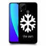שלג כיסוי מגן קשיח בעיצוב אישי עם השם שלך ל Realme C15 יחידה אחת סקרין מובייל