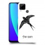 ציפור לבלוע כיסוי מגן קשיח בעיצוב אישי עם השם שלך ל Realme C15 יחידה אחת סקרין מובייל