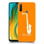 סקספון כיסוי מגן קשיח בעיצוב אישי עם השם שלך ל Realme C3 יחידה אחת סקרין מובייל
