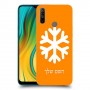 שלג כיסוי מגן קשיח בעיצוב אישי עם השם שלך ל Realme C3 יחידה אחת סקרין מובייל