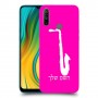 סקספון כיסוי מגן קשיח בעיצוב אישי עם השם שלך ל Realme C3 יחידה אחת סקרין מובייל