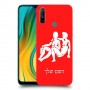 תאומים כיסוי מגן קשיח בעיצוב אישי עם השם שלך ל Realme C3 יחידה אחת סקרין מובייל