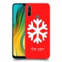 שלג כיסוי מגן קשיח בעיצוב אישי עם השם שלך ל Realme C3 יחידה אחת סקרין מובייל