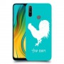 תרנגול כיסוי מגן קשיח בעיצוב אישי עם השם שלך ל Realme C3 יחידה אחת סקרין מובייל