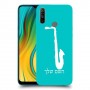סקספון כיסוי מגן קשיח בעיצוב אישי עם השם שלך ל Realme C3 יחידה אחת סקרין מובייל