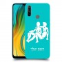 תאומים כיסוי מגן קשיח בעיצוב אישי עם השם שלך ל Realme C3 יחידה אחת סקרין מובייל