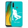 סקִי כיסוי מגן קשיח בעיצוב אישי עם השם שלך ל Realme C3 יחידה אחת סקרין מובייל