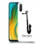 סקספון כיסוי מגן קשיח בעיצוב אישי עם השם שלך ל Realme C3 יחידה אחת סקרין מובייל