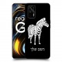 זברה כיסוי מגן קשיח בעיצוב אישי עם השם שלך ל Realme GT 5G יחידה אחת סקרין מובייל