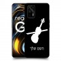 כינור כיסוי מגן קשיח בעיצוב אישי עם השם שלך ל Realme GT 5G יחידה אחת סקרין מובייל