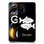 דגים כיסוי מגן קשיח בעיצוב אישי עם השם שלך ל Realme GT 5G יחידה אחת סקרין מובייל