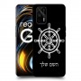 הגה - קפטן - ים כיסוי מגן קשיח בעיצוב אישי עם השם שלך ל Realme GT 5G יחידה אחת סקרין מובייל