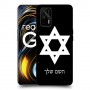 מגן דוד - ישראל כיסוי מגן קשיח בעיצוב אישי עם השם שלך ל Realme GT 5G יחידה אחת סקרין מובייל