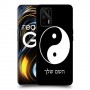 סמל יינג יאנג - סין כיסוי מגן קשיח בעיצוב אישי עם השם שלך ל Realme GT 5G יחידה אחת סקרין מובייל