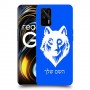 זאב כיסוי מגן קשיח בעיצוב אישי עם השם שלך ל Realme GT 5G יחידה אחת סקרין מובייל