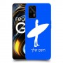 גלישה כיסוי מגן קשיח בעיצוב אישי עם השם שלך ל Realme GT 5G יחידה אחת סקרין מובייל
