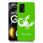 עקרב כיסוי מגן קשיח בעיצוב אישי עם השם שלך ל Realme GT 5G יחידה אחת סקרין מובייל