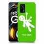 וודו כיסוי מגן קשיח בעיצוב אישי עם השם שלך ל Realme GT 5G יחידה אחת סקרין מובייל