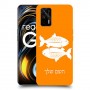דגים כיסוי מגן קשיח בעיצוב אישי עם השם שלך ל Realme GT 5G יחידה אחת סקרין מובייל