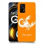 עקרב כיסוי מגן קשיח בעיצוב אישי עם השם שלך ל Realme GT 5G יחידה אחת סקרין מובייל