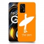 גלישה כיסוי מגן קשיח בעיצוב אישי עם השם שלך ל Realme GT 5G יחידה אחת סקרין מובייל