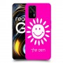 שמש כיסוי מגן קשיח בעיצוב אישי עם השם שלך ל Realme GT 5G יחידה אחת סקרין מובייל