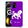 אריה כיסוי מגן קשיח בעיצוב אישי עם השם שלך ל Realme GT 5G יחידה אחת סקרין מובייל