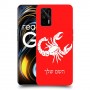 עקרב כיסוי מגן קשיח בעיצוב אישי עם השם שלך ל Realme GT 5G יחידה אחת סקרין מובייל