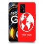 עולם כיסוי מגן קשיח בעיצוב אישי עם השם שלך ל Realme GT 5G יחידה אחת סקרין מובייל